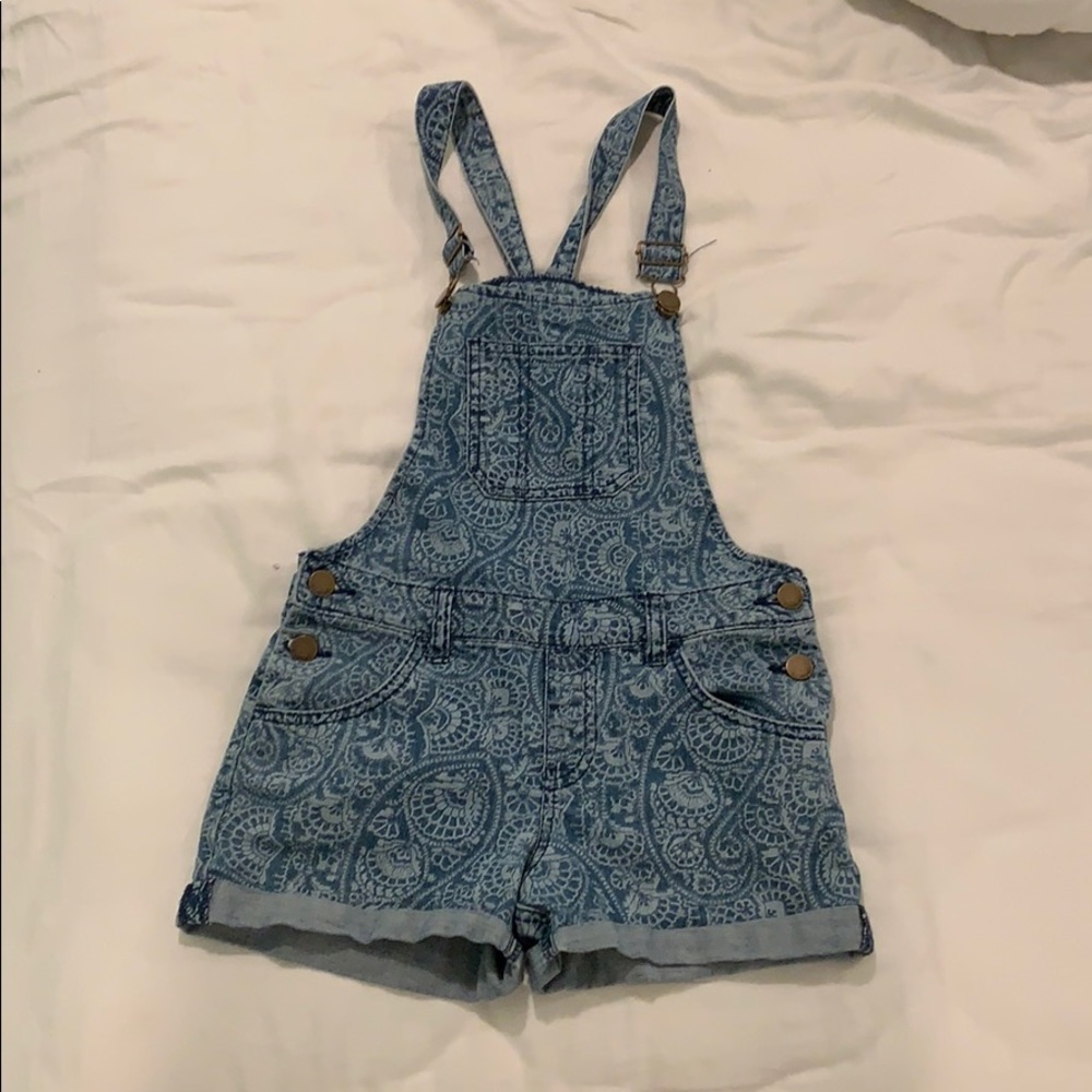 billabong girls short overalls